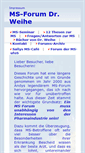 Mobile Screenshot of ms-forum-weihe.de
